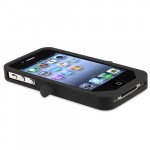 Wholesale iPhone 4S/4 3D Penguin Case  (Black)